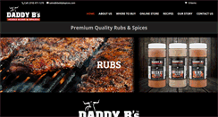 Desktop Screenshot of daddybspices.com